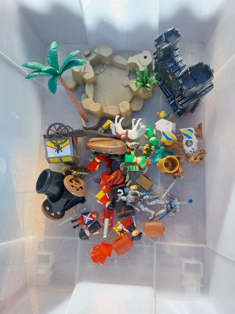Playmobiel, Ophalen, Gebruikt