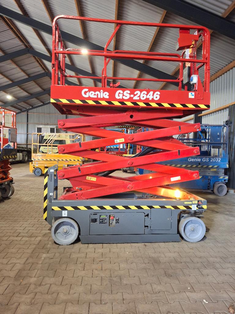 Genie 2646 schaarhoogwerker hoogwerker bouwjaar 2014, Ophalen