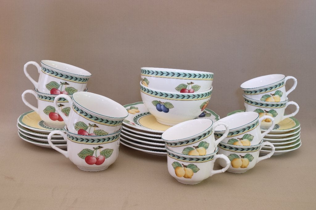 Servies Villeroy en  Boch 6 personen  als nieuw, Villeroy & Boch, Nieuw, Ophalen of Verzenden, Bord(en)