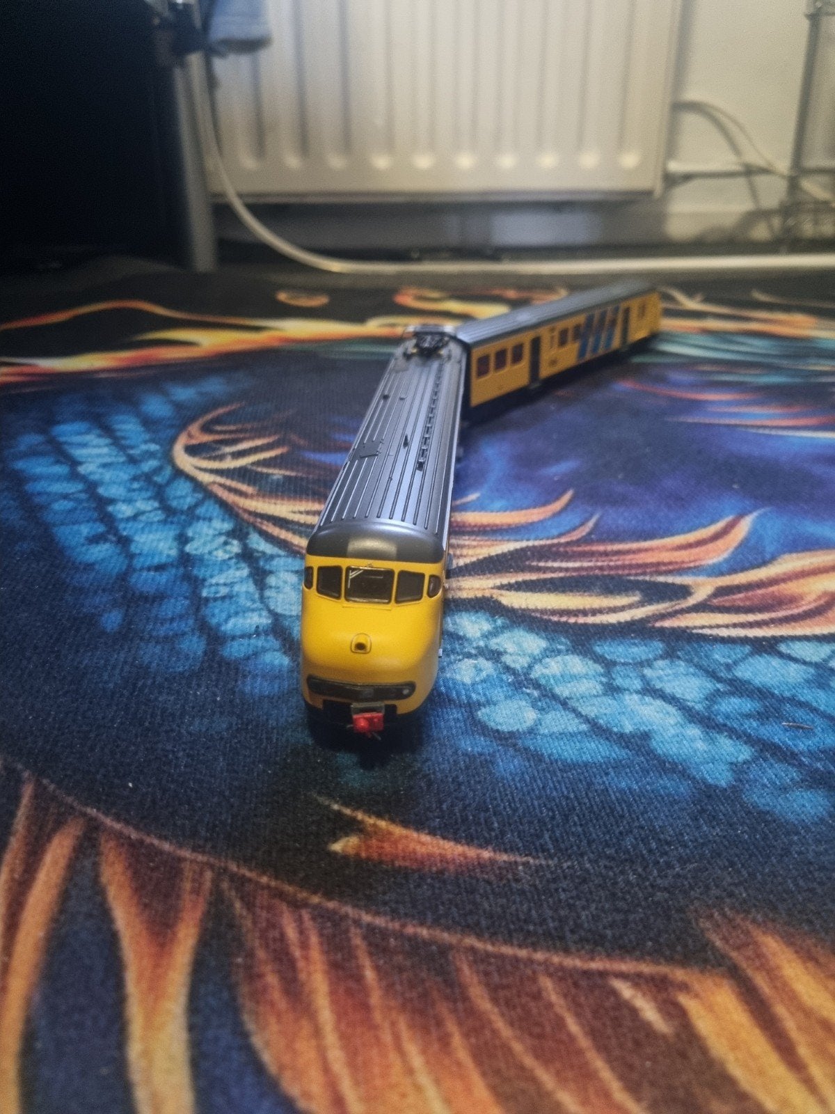NS Mat'64 treinstel met Transformator en Rails, Hobby en Vrije tijd, Modeltreinen | H0, Ophalen, Gelijkstroom, Fleischmann, NS