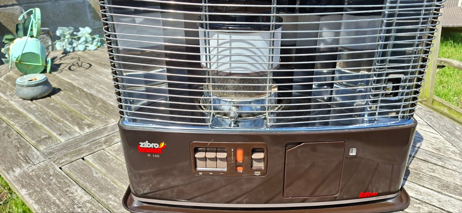 Zibro R 140 Turbo petroleumkachel met volle bus 20 liter, Ophalen, Overige brandstoffen, Vrijstaand, Petroleumkachel