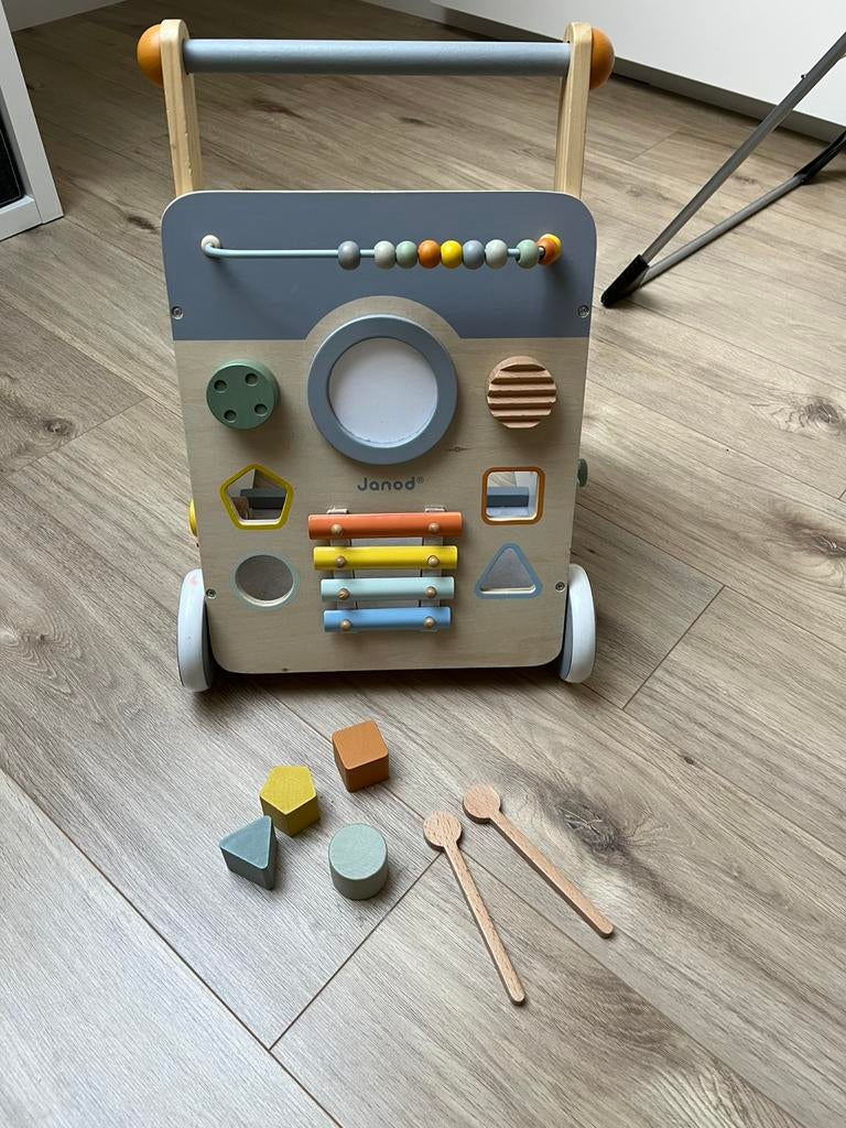 Loopwagen baby, Ophalen, Gebruikt, Duw- of Trekspeelgoed