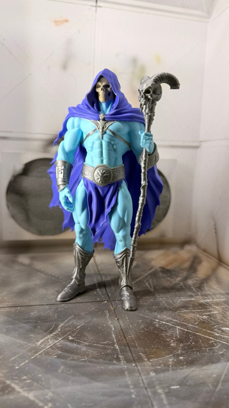 Skeletor actiefiguur - Masters of the Universe. 3Dprint, Kinderen en Baby's, Verzenden, Nieuw