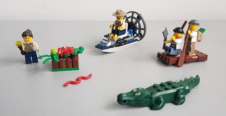Lego City Moeraspolitie Startset 60066, Compleet, Gebruikt, Lego, Ophalen of Verzenden