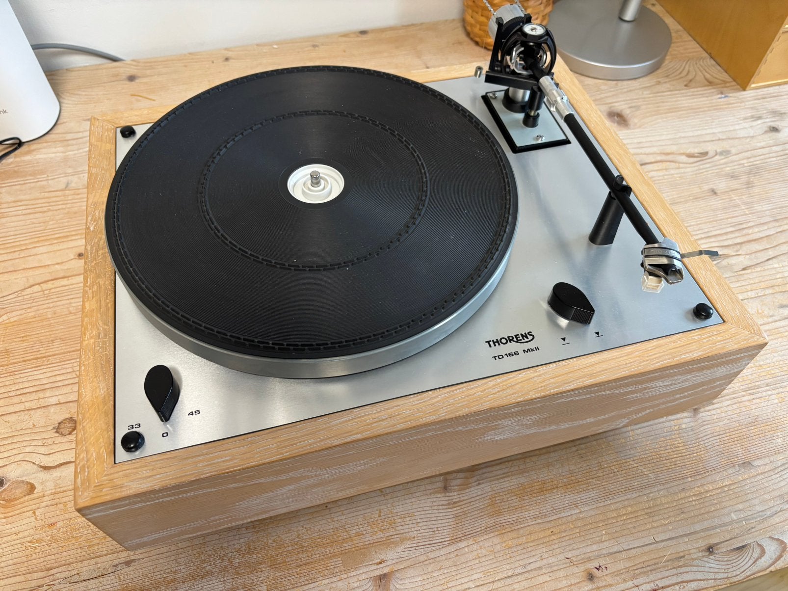 Thorens TD 166 MK2 platenspeler, Ophalen, Gebruikt, Platenspeler, Thorens
