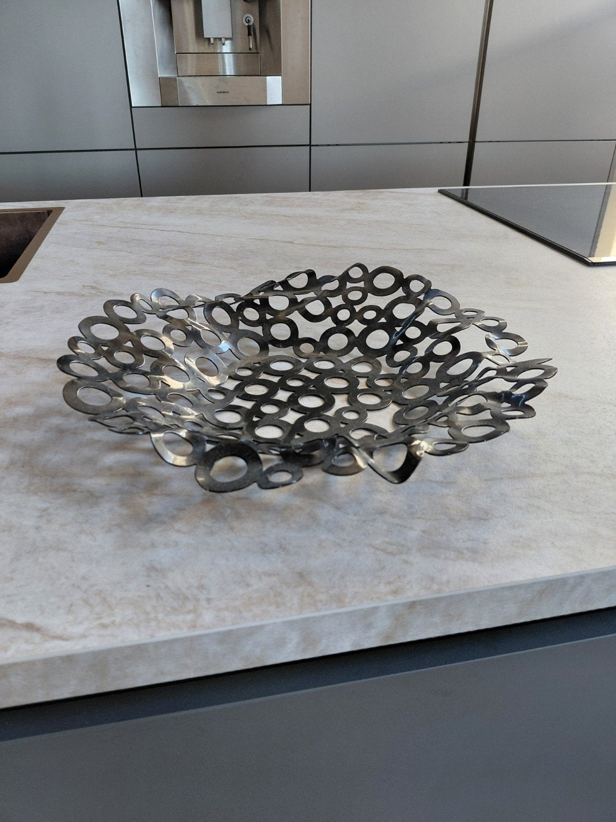 schaal Alessi design, Ophalen, Zo goed als nieuw, Zwart