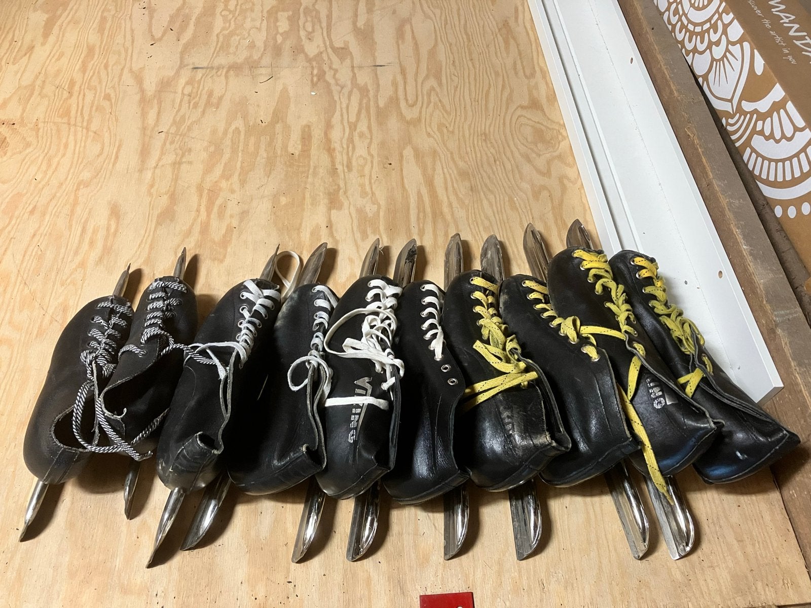 Partij Viking noren met slijpsteen, Sport en Fitness, Ophalen, Gebruikt, Noren, Viking