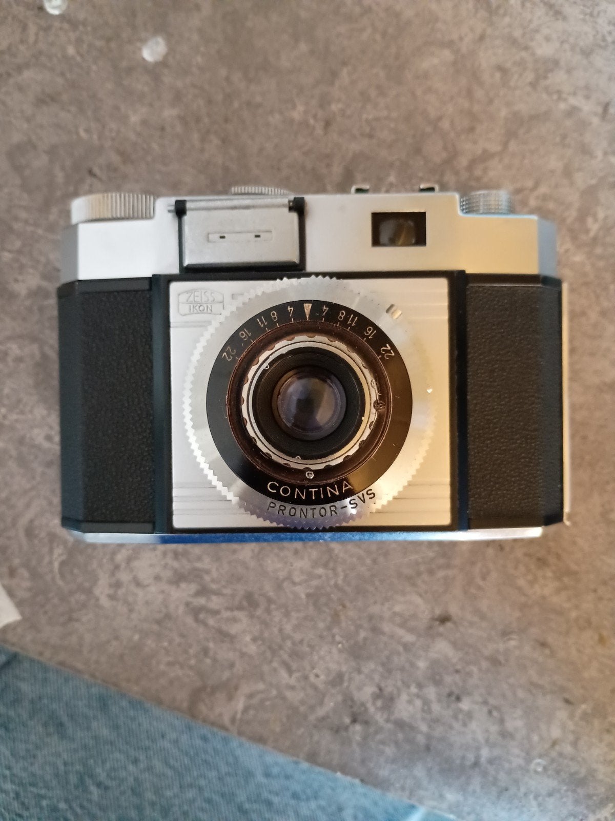 Zeiss Ikon Contina (Prontor-SVS) - Vintage analoge camera, Ophalen of Verzenden, Compact, Overige Merken