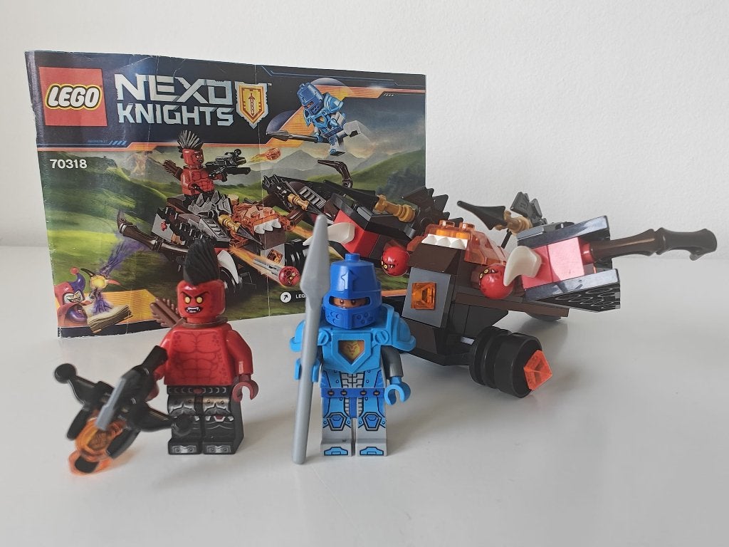 LEGO Nexo Knights 70318 – The Glob Lobber (2016), Gebruikt, Overige thema's, Lego, Ophalen of Verzenden