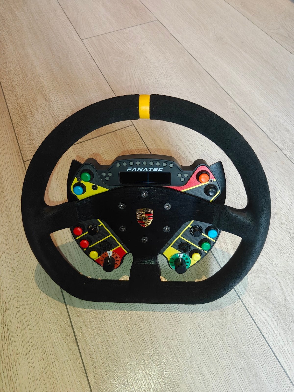 Fanatec Porsche 911 GT3 R Alcantara racestuur, Ophalen of Verzenden, Overige merken, Gebruikt