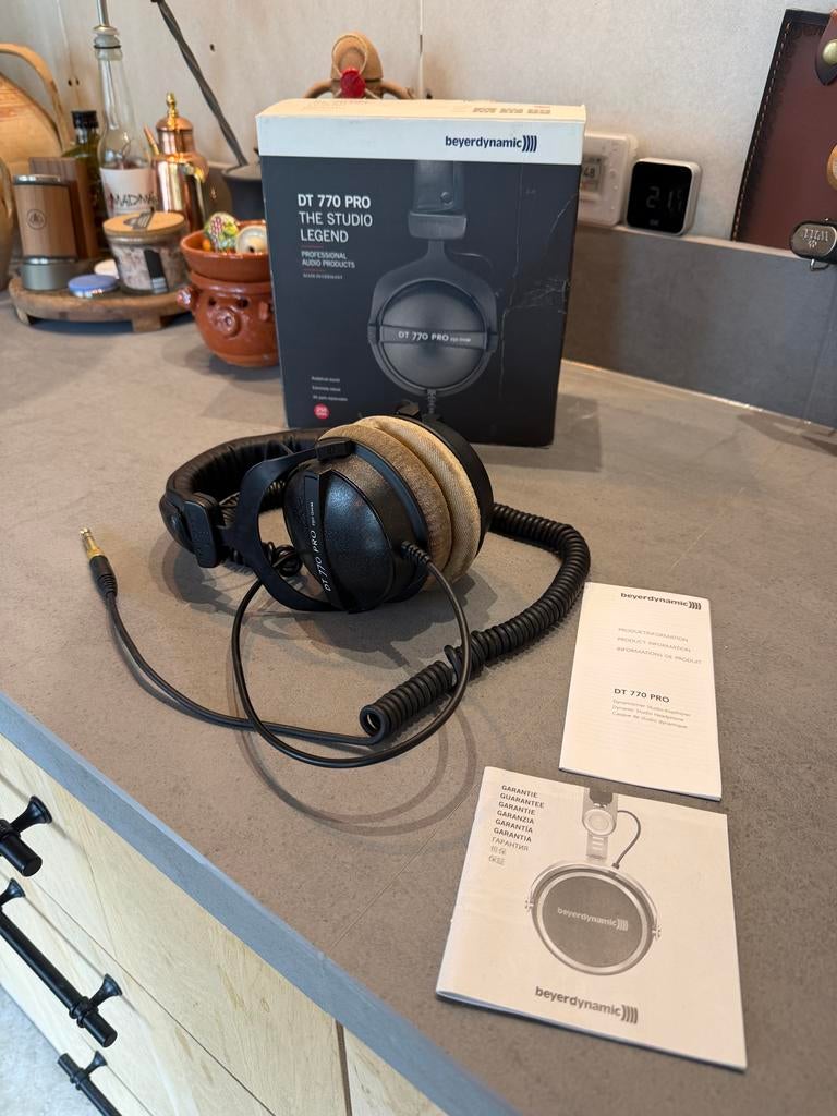Beyerdynamic DT 770 PRO 250 OHMS Professionele Hoofdtelefoon