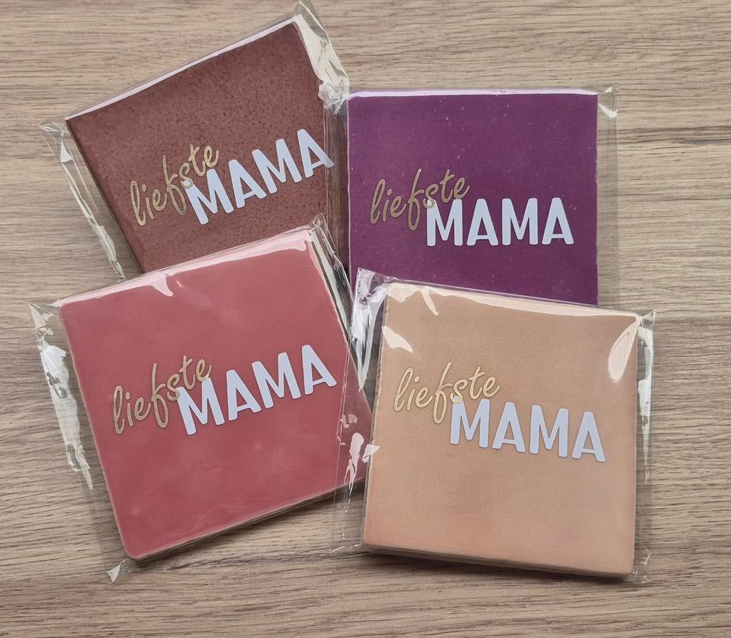Uniek Moederdag Tegeltje 'Liefste mama', Ophalen of Verzenden, Nieuw