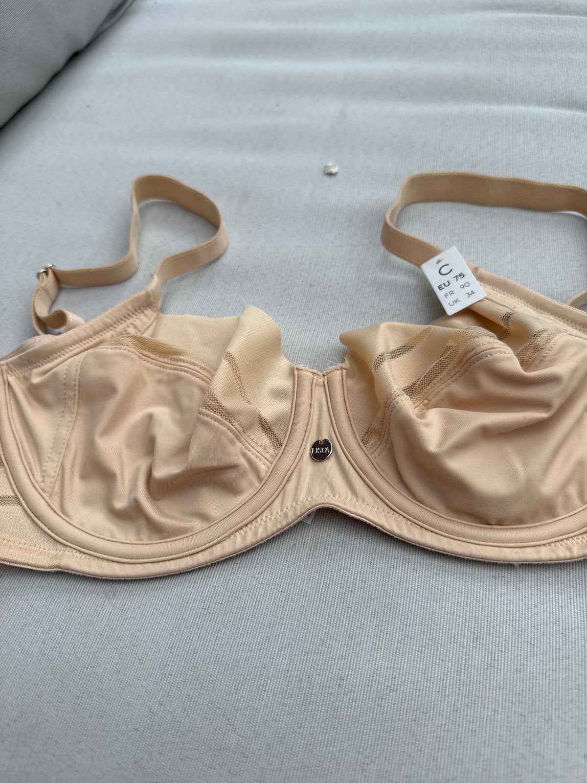 LingaDore BH - Beige - Maat 75C, Kleding | Dames, Ophalen of Verzenden, Beige, BH