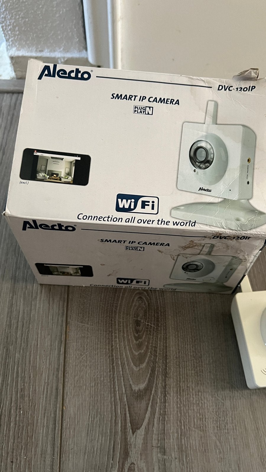 Alecto DVC-120IP Smart IP Camera - Plug & Play WiFi, Audio, Tv en Foto, Videobewaking, Zo goed als nieuw, Binnencamera, Ophalen of Verzenden