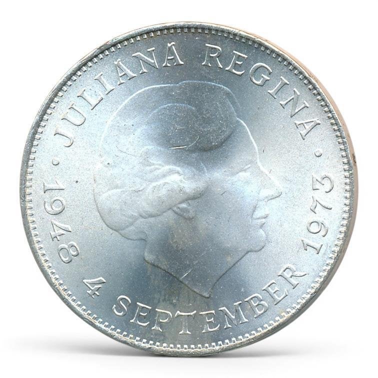 Nederland 10 Gulden 1973 Juliana UNC