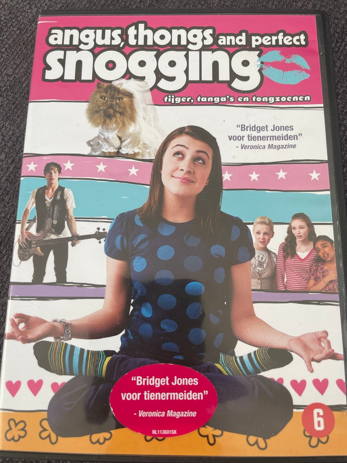 Angus, Thongs and Perfect Snogging DVD, Nederlands, Ophalen of Verzenden, Vanaf 6 jaar, Gebruikt