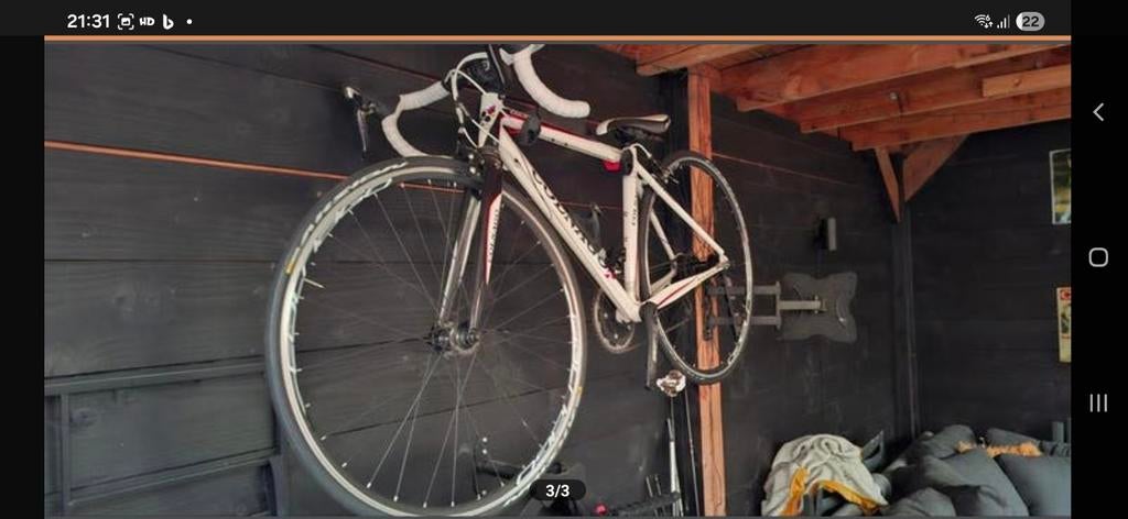 colnago primavera xs 105 carbon voorvork in nieuwstaat !, 28 inch, Velgrem, Aluminium, Minder dan 49 cm