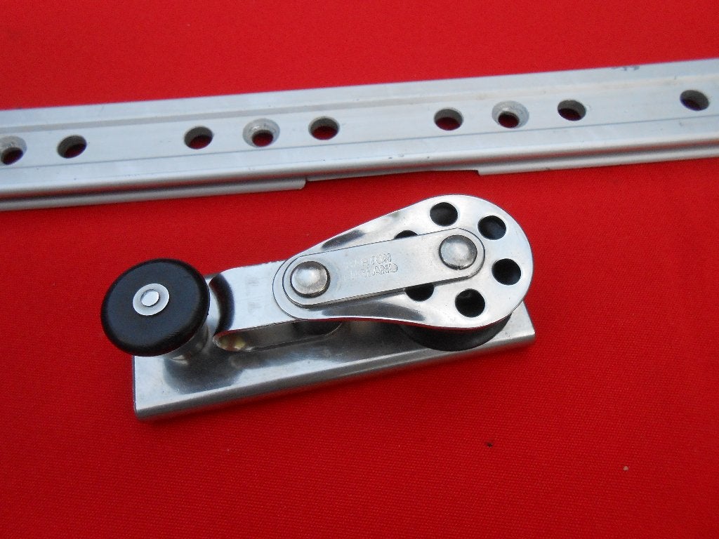 Barton Keerblok + Slede + Rail, 32 mm, voor Reefsysteem, Ophalen of Verzenden, Nieuw, Lijn of Blok