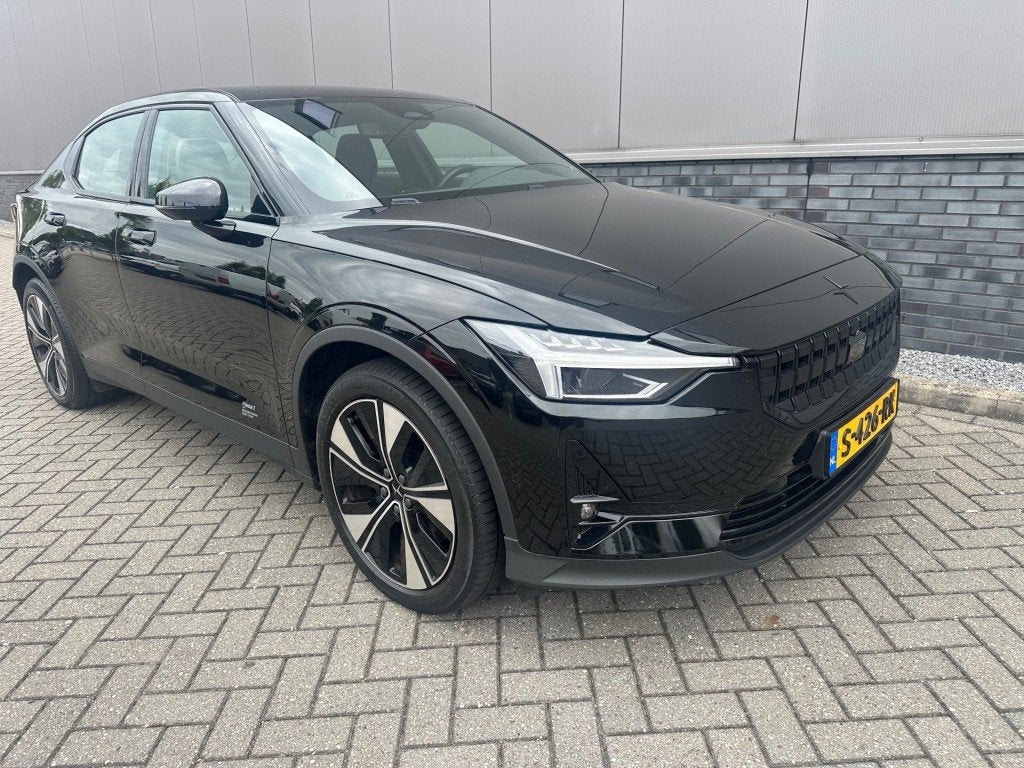 Polestar 2 Long Range Single Motor 78Kwh, Auto's, Gebruikt, 495 min, 1969 kg, Zwart