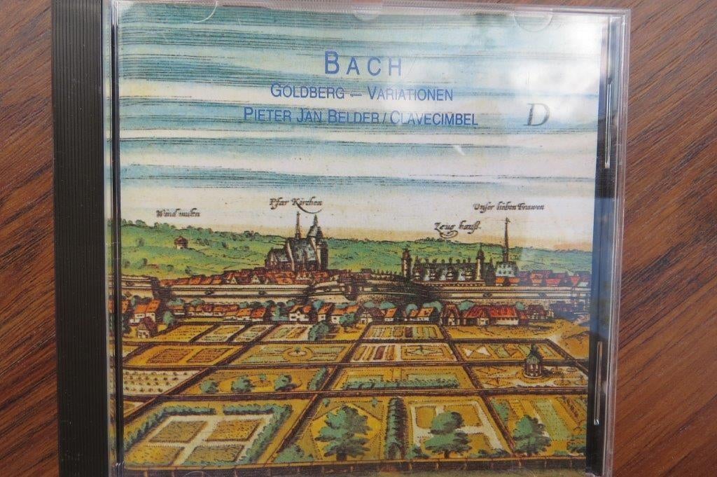 Cd clavecimbel: J.S. Bach Goldberg variationen, P.J. Belder, Ophalen of Verzenden, Classicisme, Zo goed als nieuw, Kamermuziek