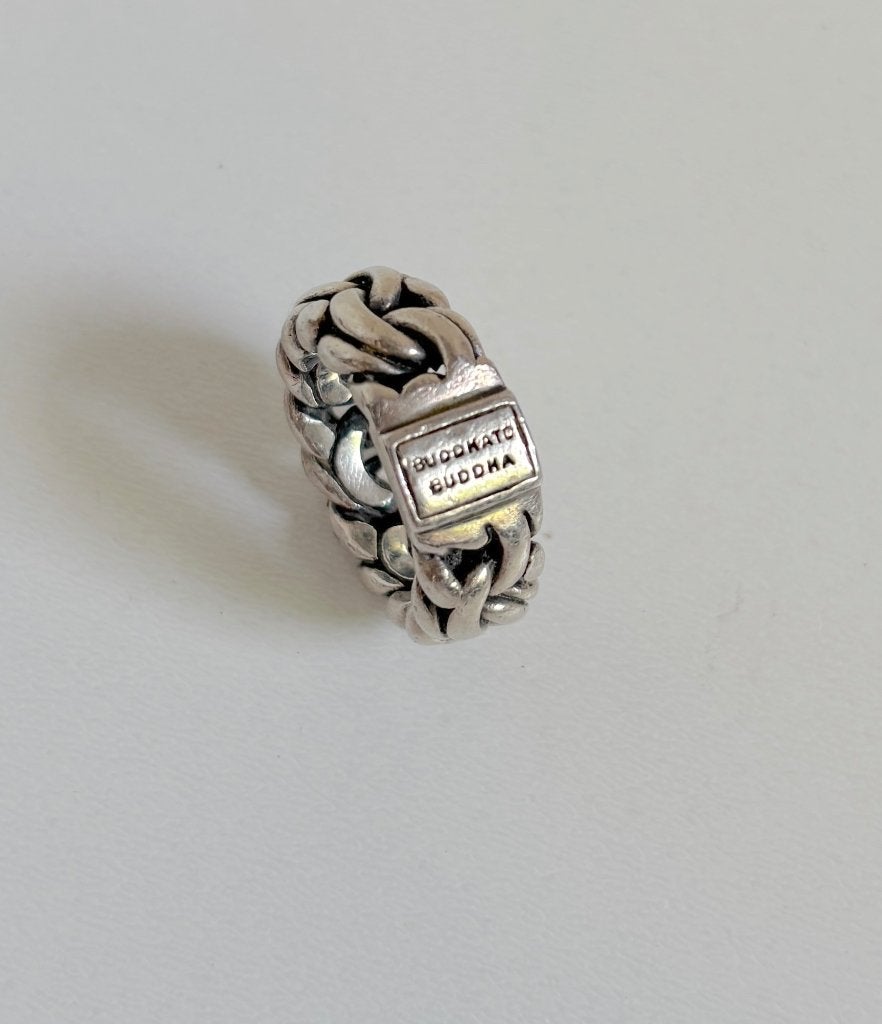 BUDDHA TO BUDDHA Nathalie Zilver 925 ring  Maat 16, Ophalen of Verzenden, Dame, Zilver, Zilver