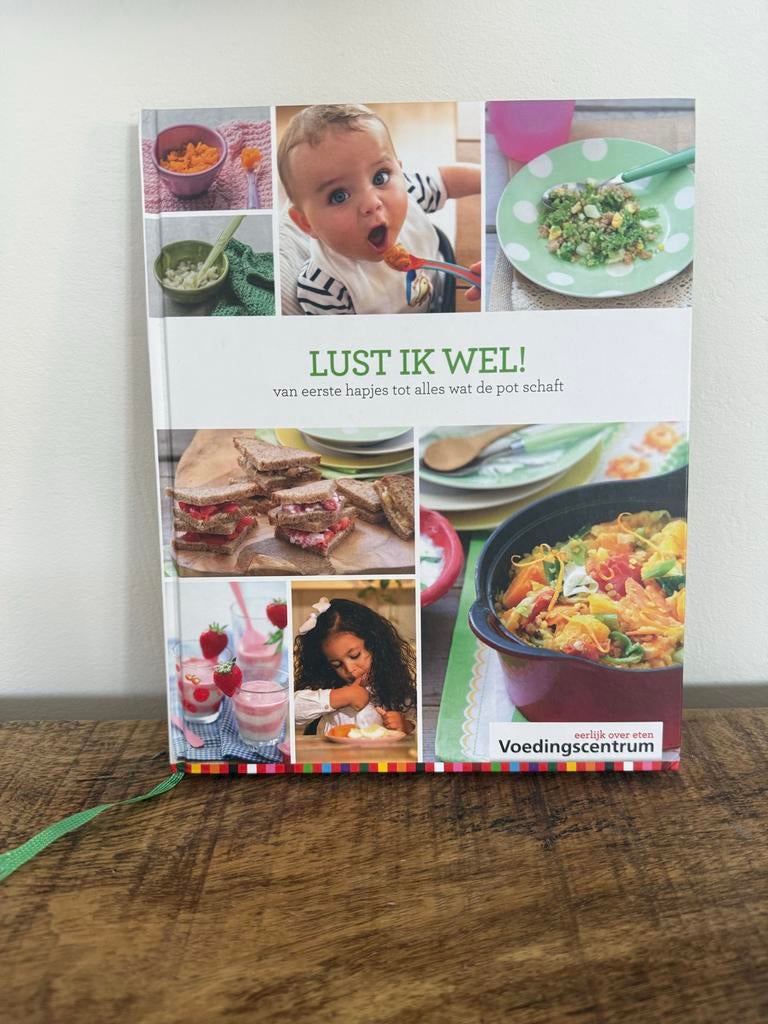 Lust Ik Wel! - Kookboek voor baby's en kinderen, Hoofdgerechten, Ophalen of Verzenden, Zo goed als nieuw, Gezond koken