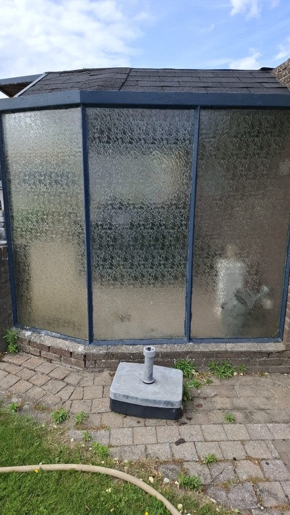 Glas, Doe-het-zelf en Verbouw, Glas en Ramen, Ophalen, Gebruikt, Minder dan 80 cm, Glas in lood