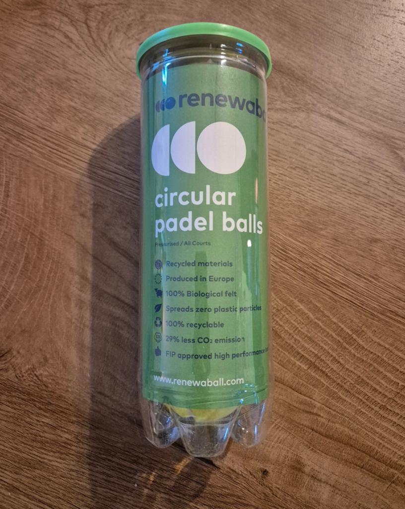 Nieuwe Renewaball circulaire padelballen, Ophalen of Verzenden, Nieuw, Padelballen