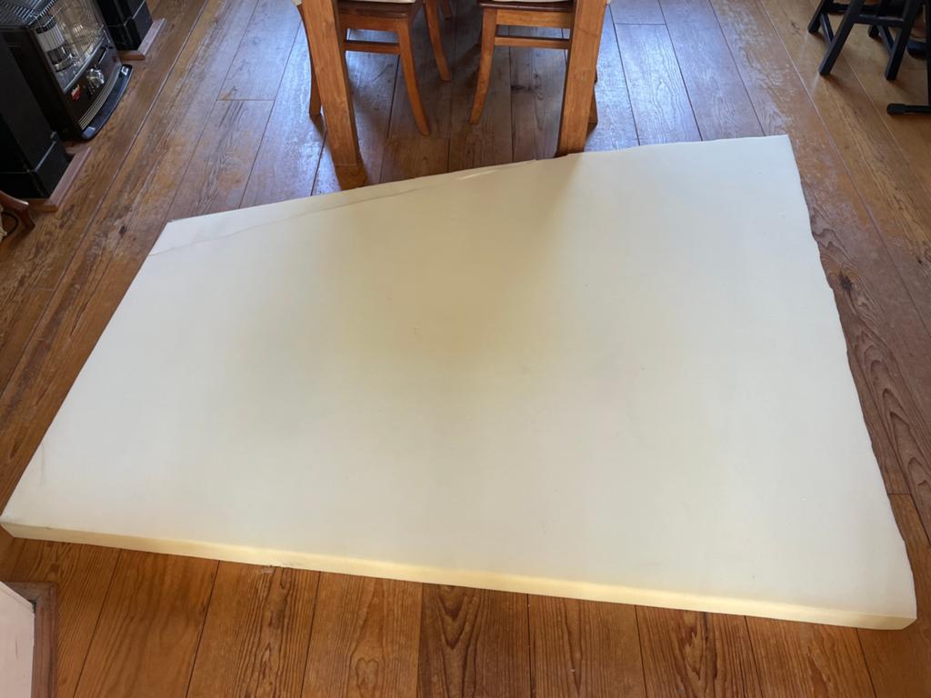 Traagschuim topper/matras, Ophalen, Zo goed als nieuw, Tweepersoons, 160 cm