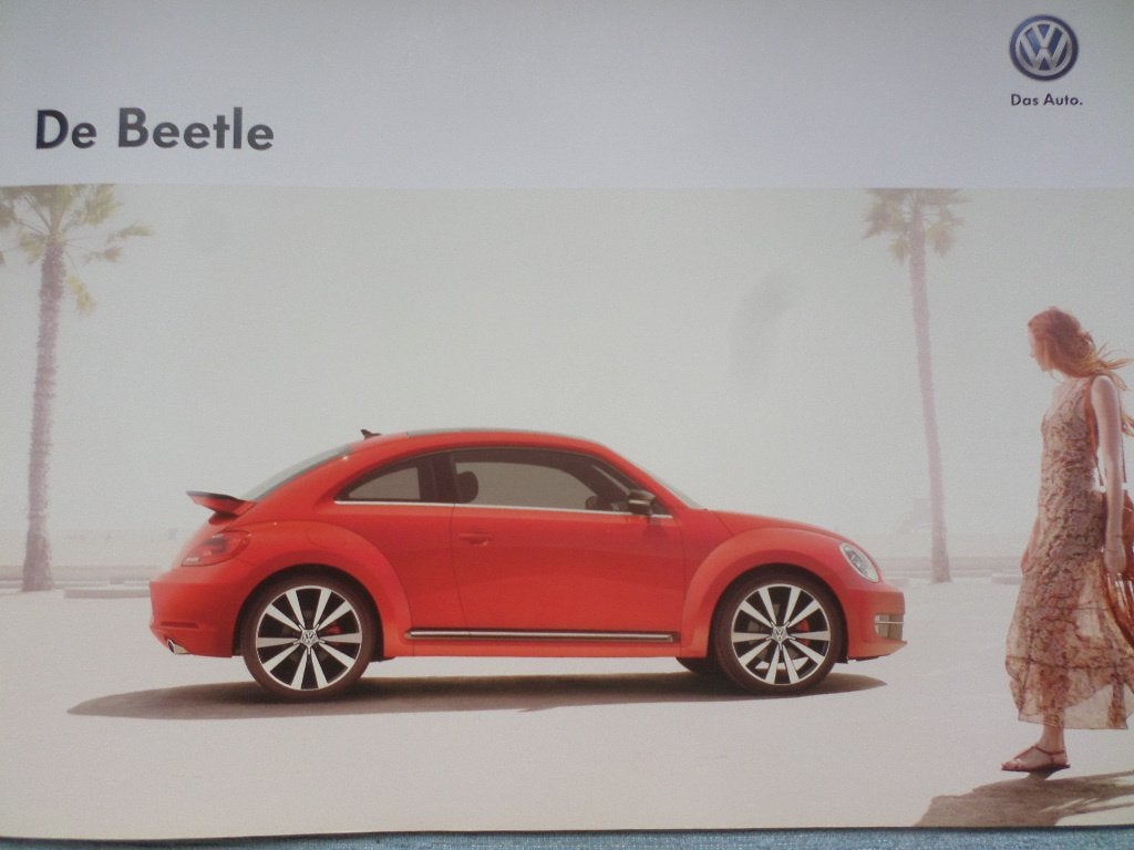 Volkswagen VW Beetle Brochure, Boeken, Auto's | Folders en Tijdschriften, Ophalen of Verzenden, Zo goed als nieuw, Volkswagen