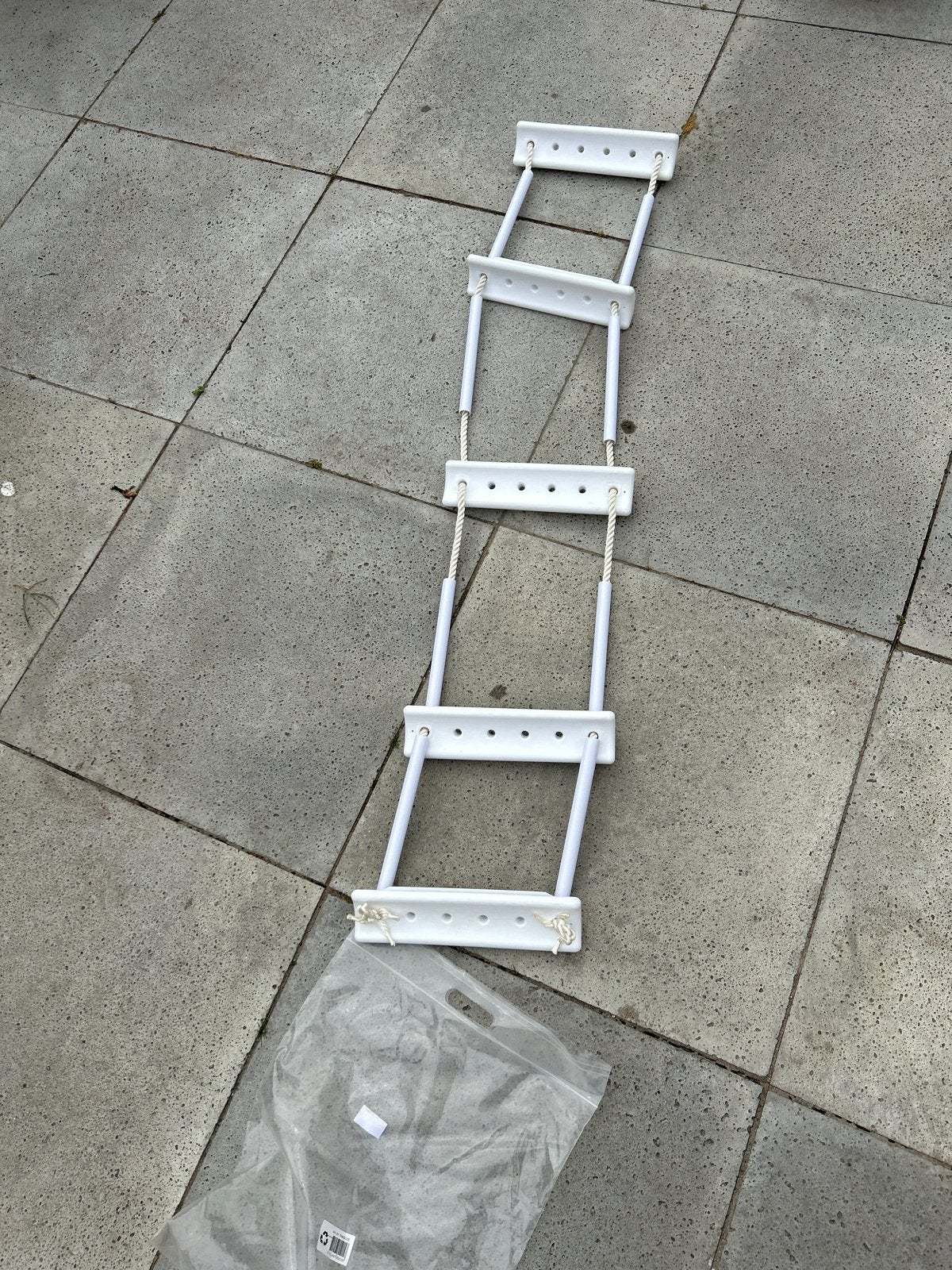 Opvouwbare touwladder - Ideaal voor boot of zwembad, Ophalen, Nieuw, Ladder, Opvouwbaar of Inschuifbaar