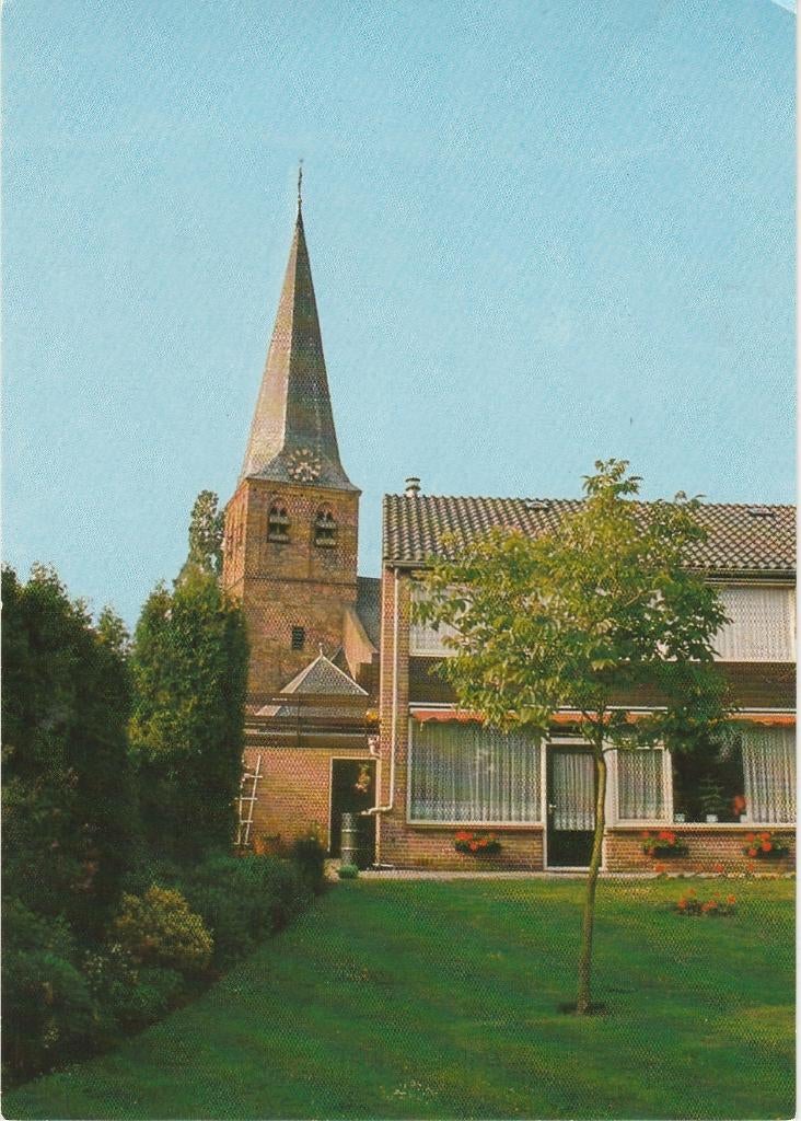 KESTEREN Pastorie met Ned. Herv. Kerk, Verzamelen, Verzenden, 1980 tot heden, Gelopen, Gelderland