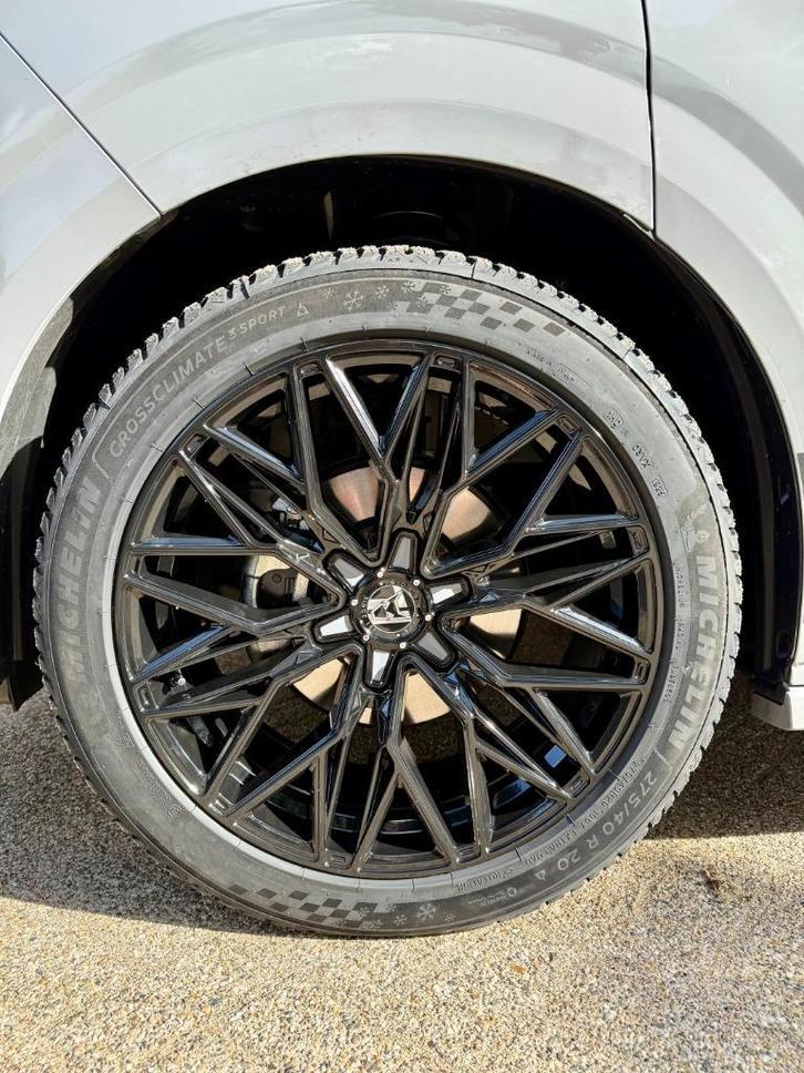 Set 20 inch Wolfrace GT6 6x120 Ford Transit Custom VW T7, Auto-onderdelen, Banden en Velgen, Niet ingevuld, Bestelwagen, 275 mm