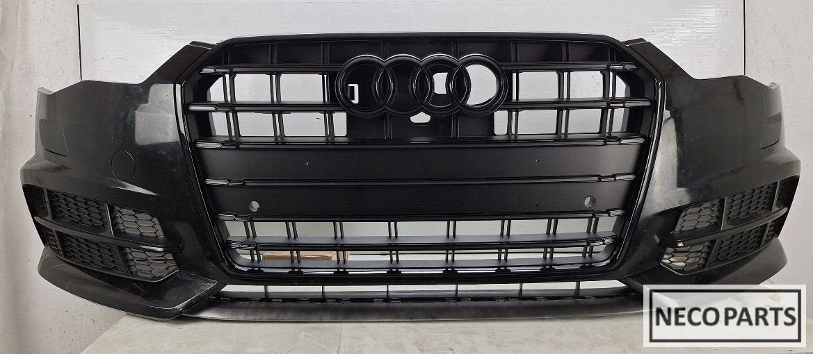 AUDI A6 4G C7 FACELIFT SLINE S-LINE BLACK COMPETITION BUMPER, Gebruikt, -, -, Bumper