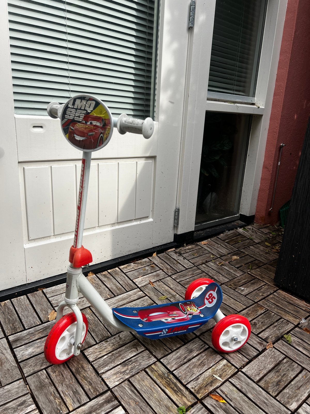 Cars driewieler step voor kinderen, Fietsen en Brommers, Ophalen, Gebruikt, Gewone step