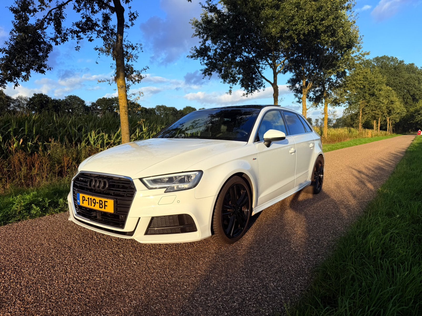 Audi A3 1.5 Tfsi S-tronic, 3x S-Line, 12-2018, Inruil mogeli, Auto's, 1498 cc, 4 cilinders, Wit, Bedrijf