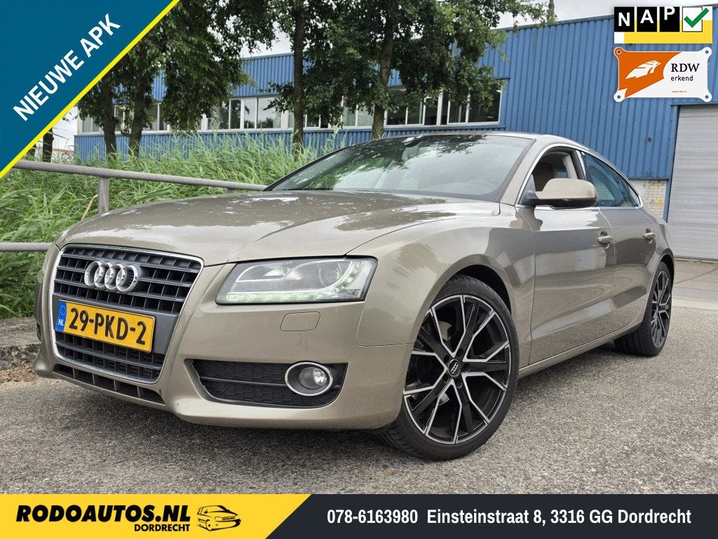 Audi A5 Sportback 2.0 TFSI Pro Line Navi/Cruise/Ecc ✅, Auto's, Euro 5, 15 km/l, Gebruikt, 4 cilinders
