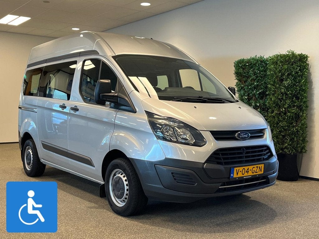 Ford Transit Custom L1H2 Rolstoelbus, Auto's, 12 maanden, Stof, 4 cilinders, Bedrijf