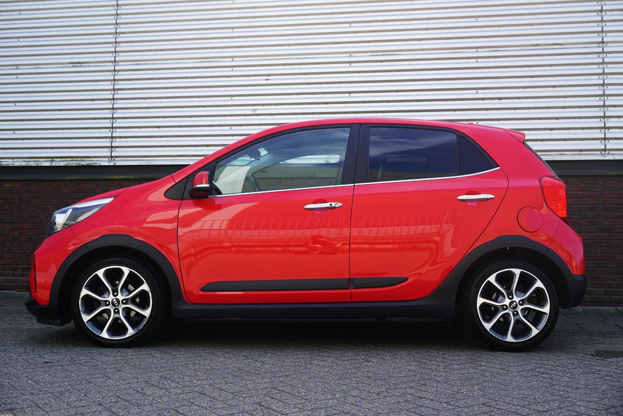 Kia Picanto 1.0 T-GDI 101PK X-Line/Dealeronderhoud/5-persone, Auto's, 101 pk, Gebruikt, 920 kg, Verwarmde buitenspiegels