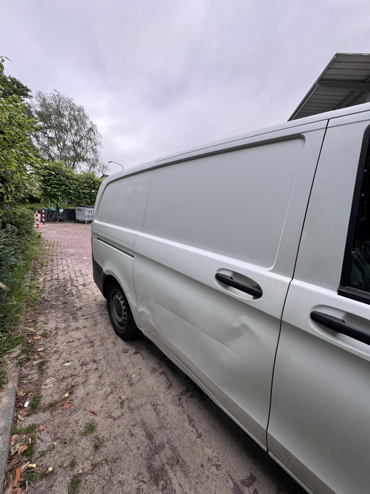 Mercedes vito deur rechts met schade, Auto-onderdelen, Carrosserie en Plaatwerk, Ophalen of Verzenden, Voor, Deur