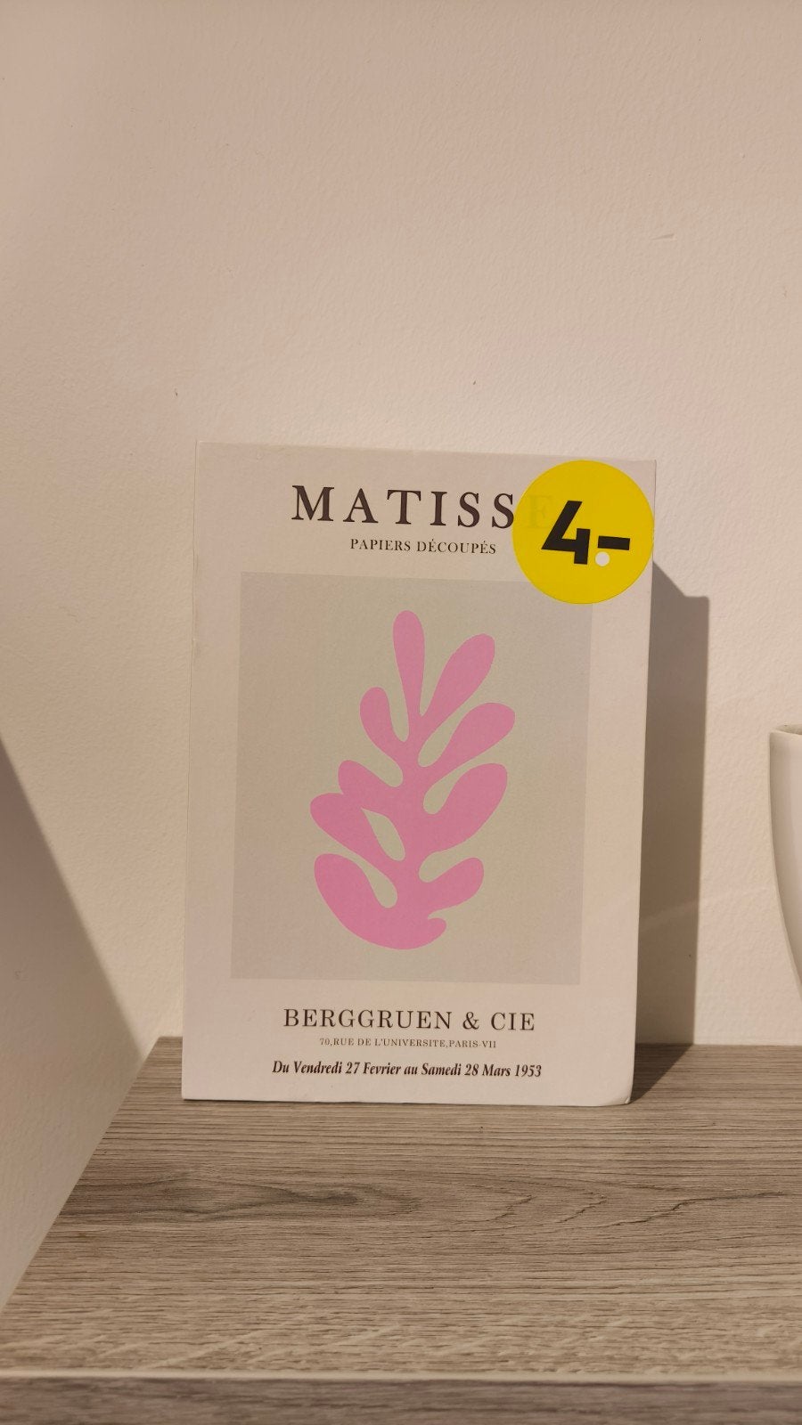 Matisse Papiers Découpés Tentoonstellingscatalogus, Ophalen of Verzenden, Gelezen, Henri Matisse, Europa overig