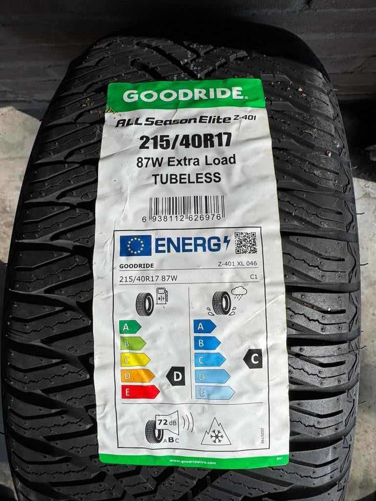 Banden All season Goodride 215/40/17, Ophalen, Nieuw