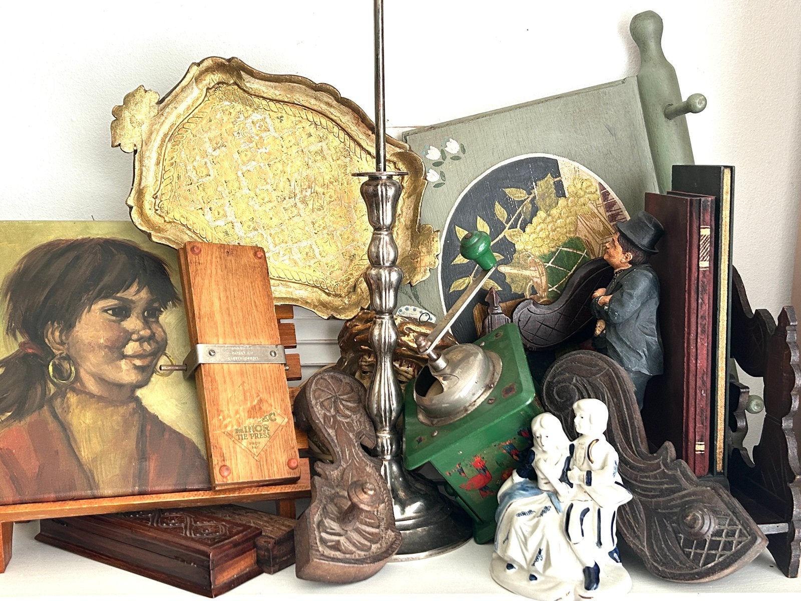 Vintage mooie rommelmarktpullen vlooienmarkt OPHALEN, Diversen, Rommelmarktspullen, Ophalen