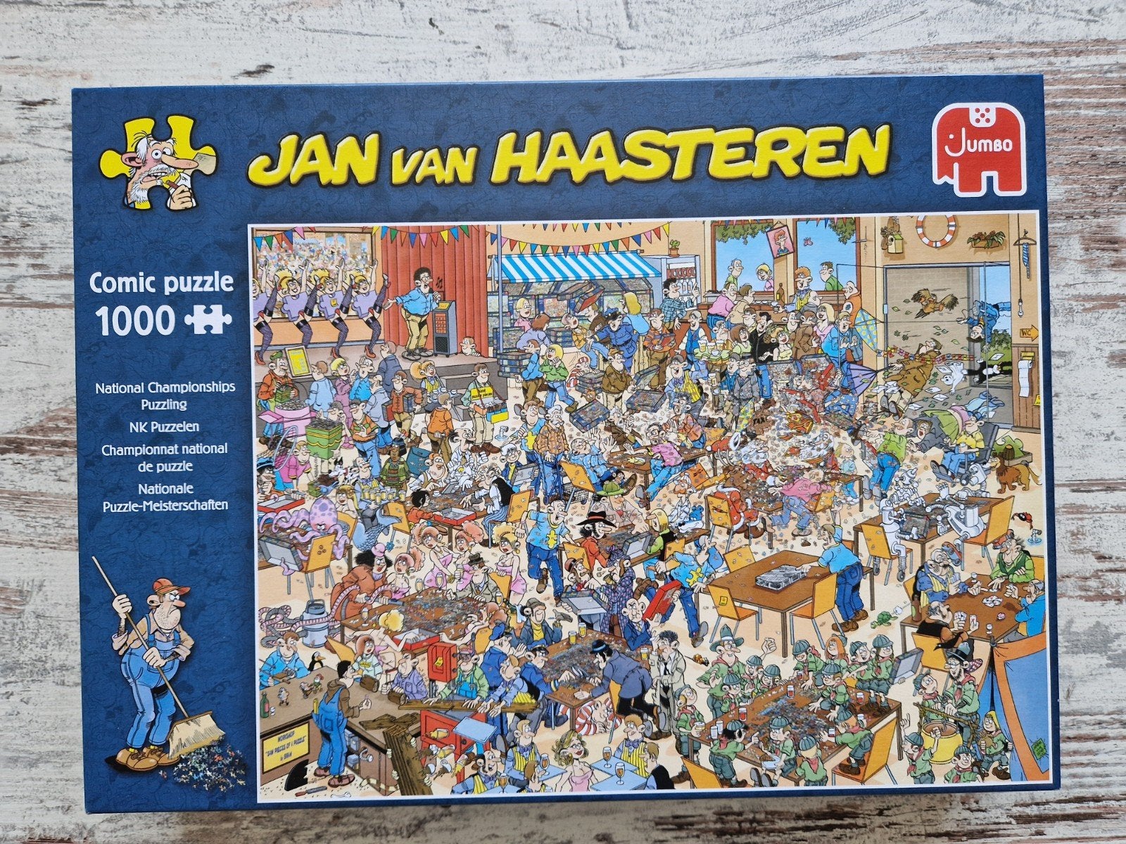 Jan van Haasteren puzzel NK Puzzelen, Ophalen, 500 t/m 1500 stukjes, Zo goed als nieuw