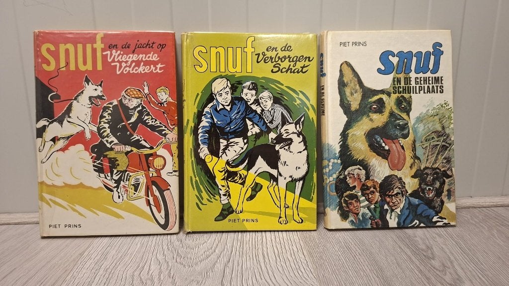 Snuf de hond - bundel 3 boeken - Piet Prins, Boeken, Ophalen of Verzenden, Gelezen, Piet Prins, Fictie