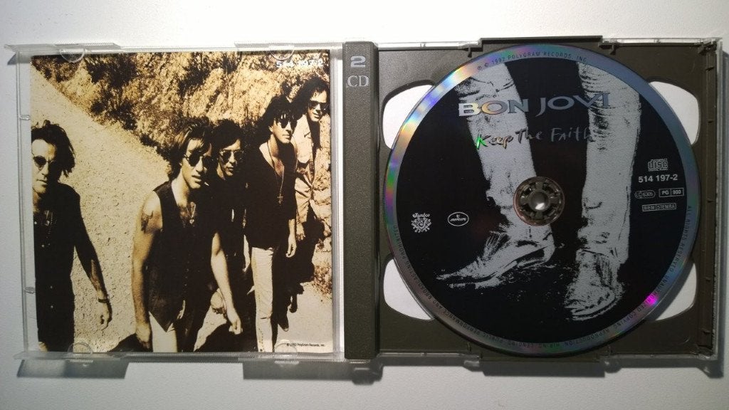 Bon Jovi - Keep The Faith (2 CD Limited Edition), Ophalen of Verzenden, Zo goed als nieuw, Poprock, Album