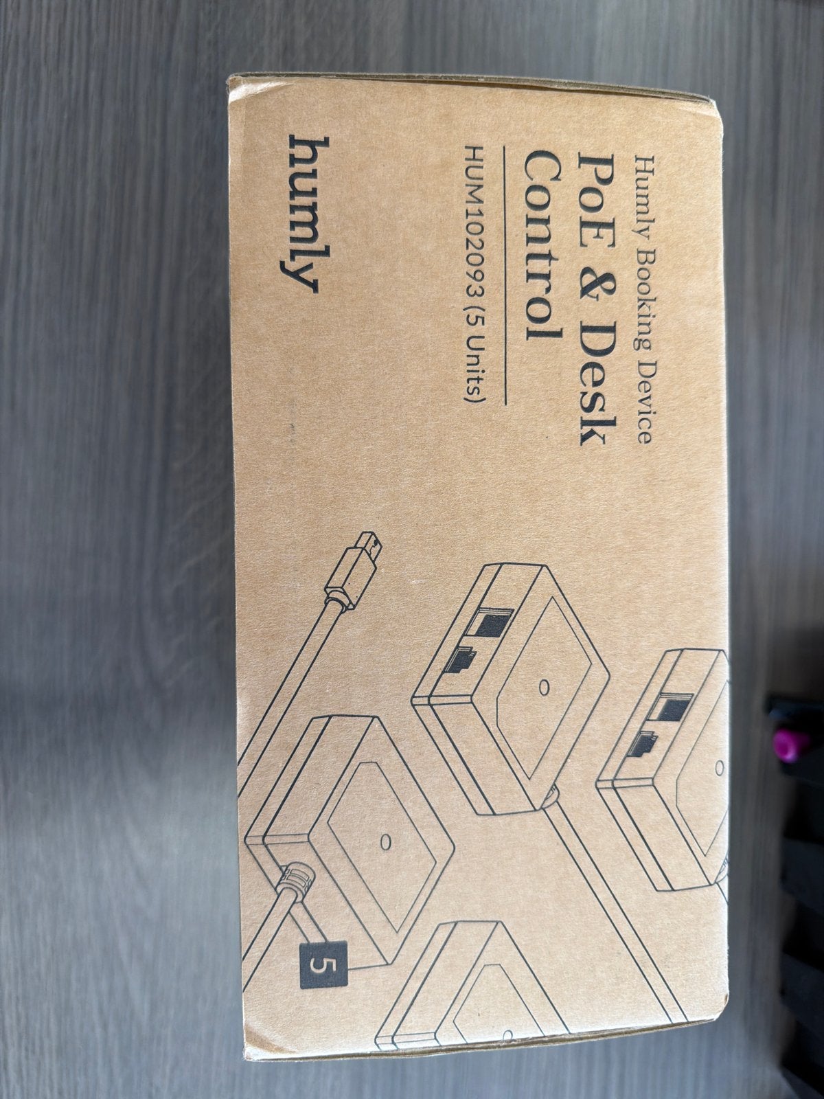 Humly PoE & Desk Control (5 stuks) - Nieuw in doos, Ophalen of Verzenden, Nieuw