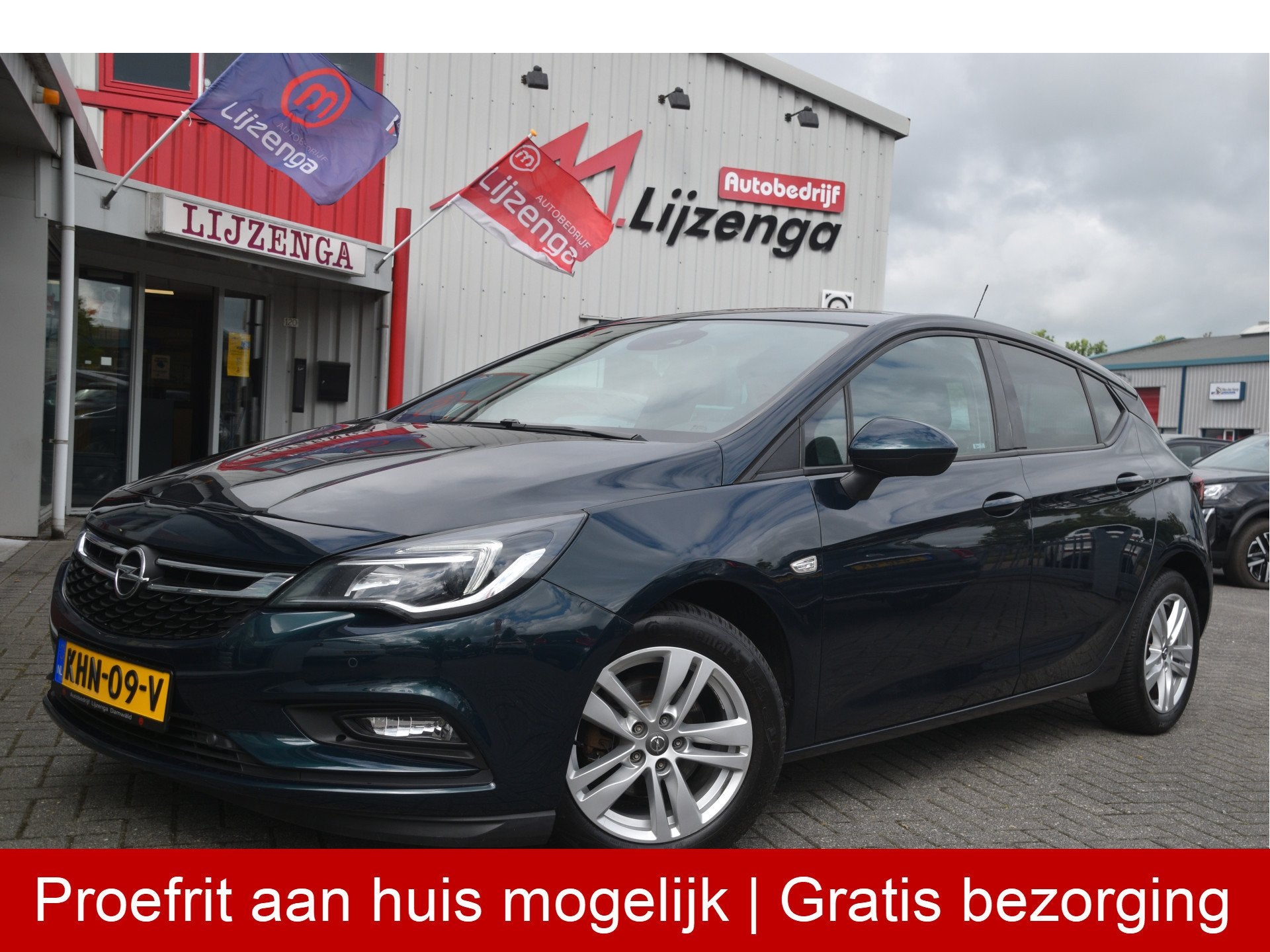Opel Astra 1.0 Innovation Carplay | Camera | LMV | LED | Cli, Auto's, Stof, Gebruikt, Met garantie (alle), 610 kg