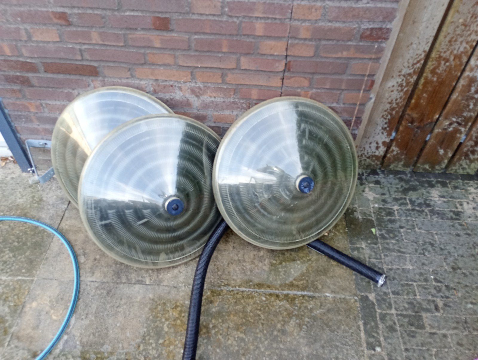 Zwembadverwarming Zonnecollectoren (3 stuks), Ophalen, Gebruikt, Verwarming