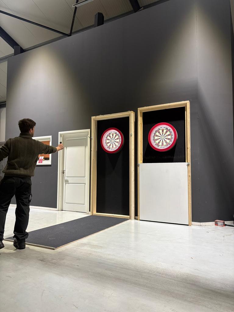 Dartbaan perfecte worpafstand. – Inklapbaar & direct klaar!, Nieuw, Ophalen of Verzenden, Martsmand@gmail.com, Hoofdstraat 96a hoogeveen